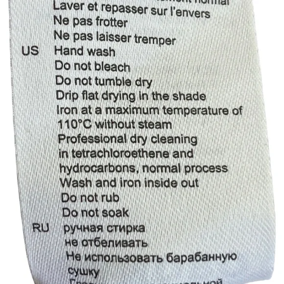 Sandro Sizzing Gradient Ombré Cutout Asymmetric MIDI Dress Tan Org  Sz 34 #906 - Picture 7 of 10